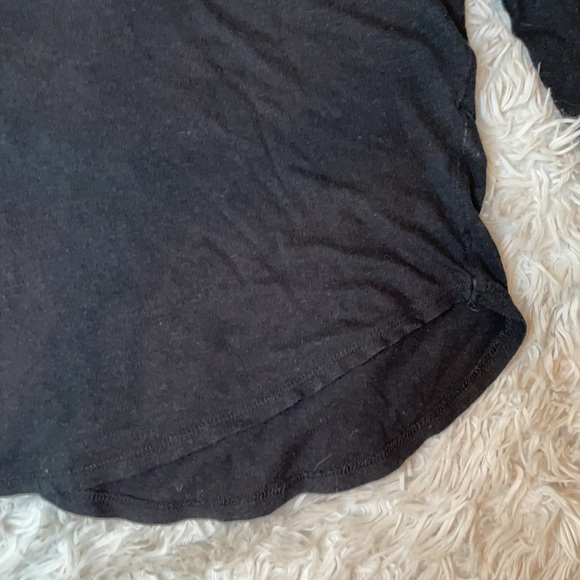 Abercrombie & Fitch Black 3/4 Sleeve -‎ Size Small - Picture 4 of 8